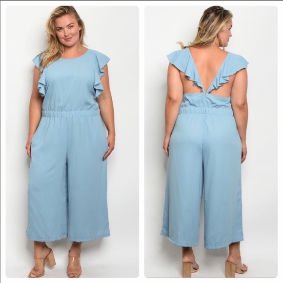 Pants - NWT Light Blue Jumpsuit